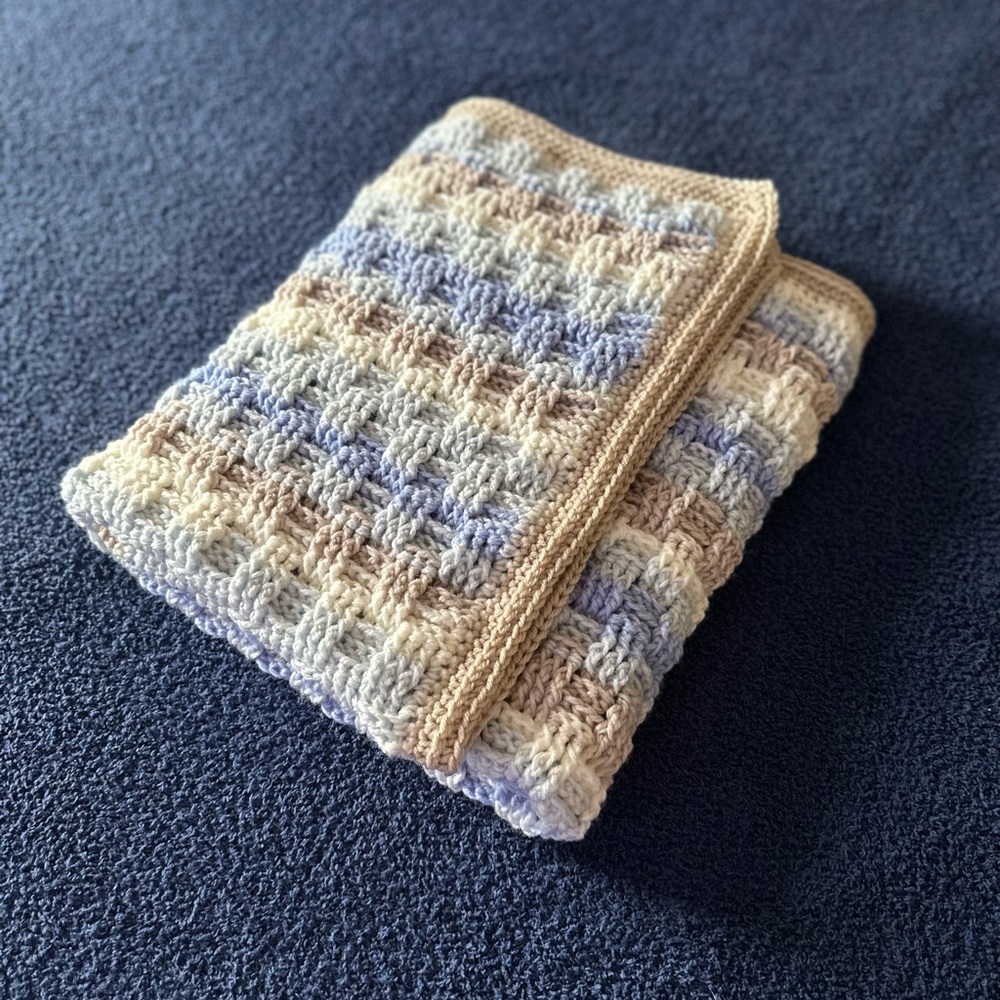 Homemade Crochet Baby Blanket